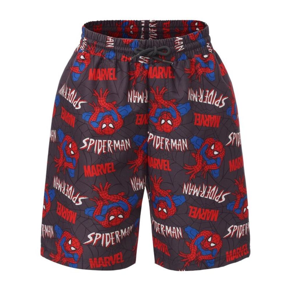 Spider-Man Childrens/Kids All-Over Print Swim Shorts / Multicolored